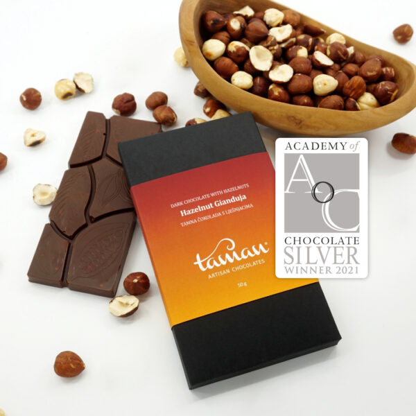 TAMAN gianduja tamna čokolada s lješnjacima