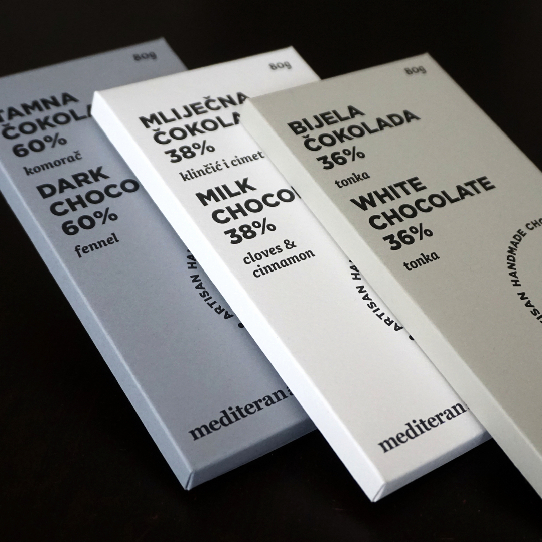 personalizirana pakiranja za čokolade